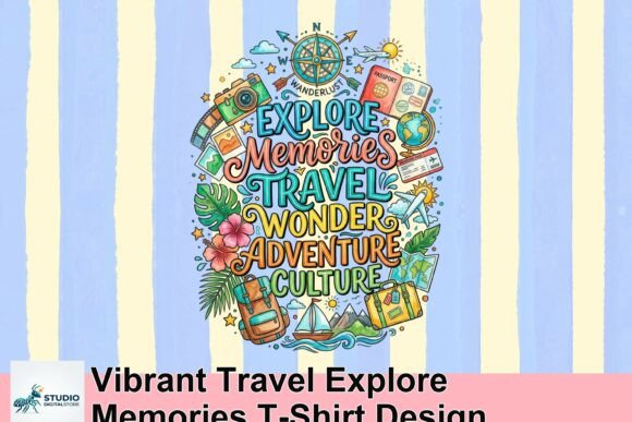 Infuse Wanderlust into Your Brand with This Vibrant Design