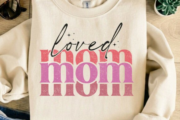 Loved Mom Mother’s Day Tshirt Design: A Creative Asset