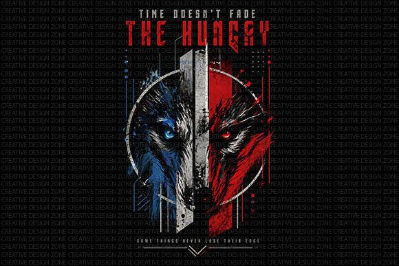 Savage Wolf Warrior: A Bold Design for Fearless Branding